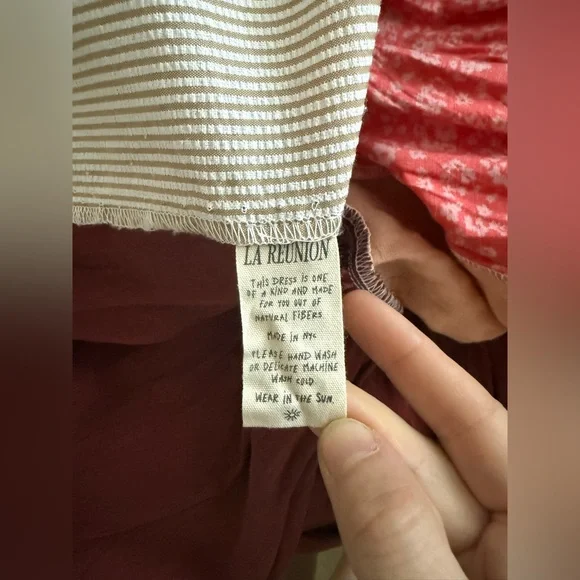 La Reunion patchwork dress - Picture 6 of 7